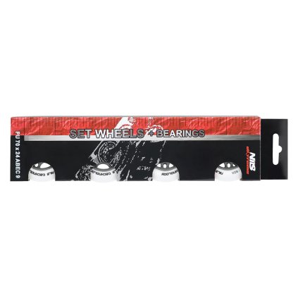 PU70x24 WHITE MAT ABEC9 MAXI 05