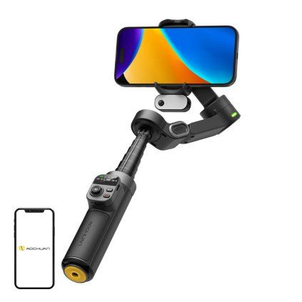 Stabilizátor AOCHUAN X3 s AI senzorem (černý)  AOCHUAN