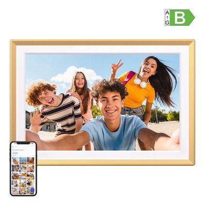 Digitální fotorámeček Arzopa D14 Golden (zlatý)  ARZOPA