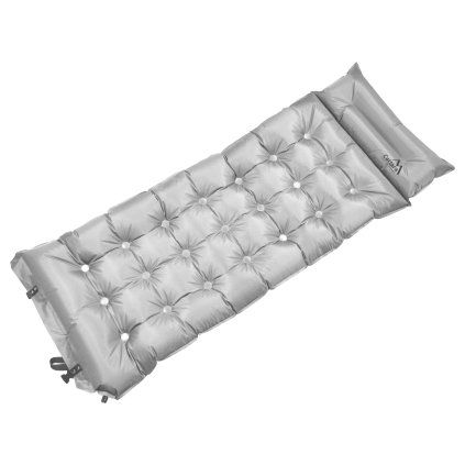Karimatka samonafukovací MIDNIGHT 180x66x4cm s polštářem  Cattara