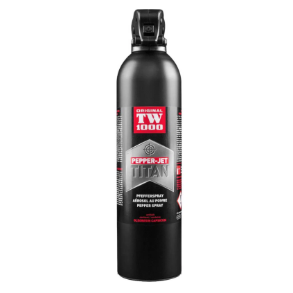 TW1000 Pepřový sprej Jet Titan s automatickým pružinovým uzávěrem 750 ml  TW1000