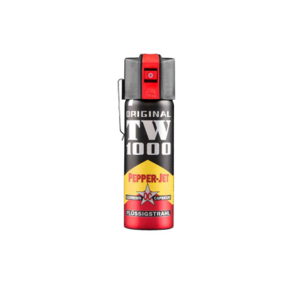 TW1000 Pepřový sprej Jet Classic s uzávěrem a klipem 63 ml  TW1000