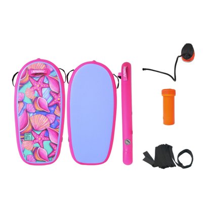 Nafukovací bodyboard FunWater ESIZ00089 1,1m (růžová)