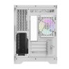 Počítačová skříň Darflash FT350 + 5 ventilátorů aRGB (bílá)