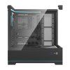 Počítačová skříň Darkflash DY450 PRO + ventilátor (černá)