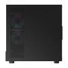 Počítačová skříň Darkflash DPX90 (černá) + 3 ventilátory