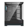 Počítačová skříň Darkflash DY451L PRO s ventilátorem (černá)