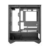 Počítačová skříň Darkflash DY460 (černá) + 4 ventilátory ARGB