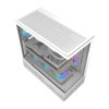 Počítačová skříň DarkFlash DS950 (bílá) + 6 ventilátorů  DarkFlash