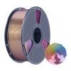 Filament Sunlu PLA+ Silk ve čtyřech barvách (modrá–fialová–červená–zlatá)  Sunlu