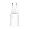Baseus Super Si Quick Charger 1C 20W s kabelem USB-C pro Lightning 1m (bílá)