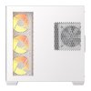 Počítačová skříň DarkFlash C280 (bílá) + 7 ventilátorů  DarkFlash