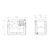Chladící box FREEZE kompresor 40l 230/24/12V -20°C APP  Compass