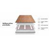 LARX Heating Mat LSDTS rohož, 0,5 x 5 m, 400 W