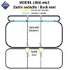 Autopotahy Perfetto YL Kia Ceed černá  Cappa