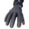 Rukavice moto MASS CE kožené krátké černé XS (Velikost XS)