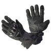 Rukavice moto CAP kožené dlouhé černé 2XL  Cappa Racing