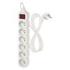 Prodlužovací kabel EMOS 2m, 6 zásuvek, s vypínačem, bílý, PVC, 1 mm2  EMOS