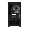 Počítačová skříň Darkflash DB330M + 3 ventilátory (černá)